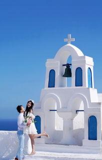 秦皇岛圣托里尼网红地,地中海风情，网红打卡新地标